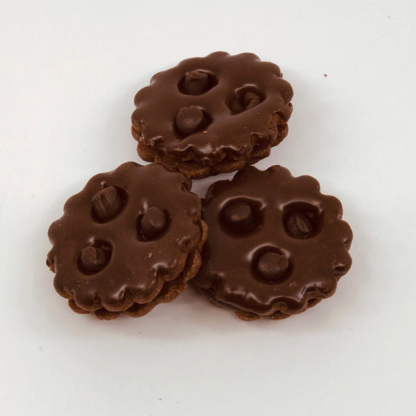 Chocolate monkeyface cookies