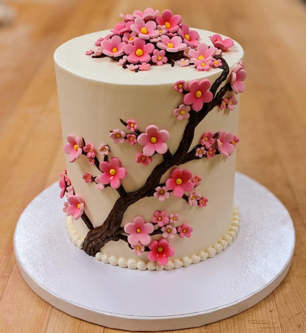 cherry blossom cake