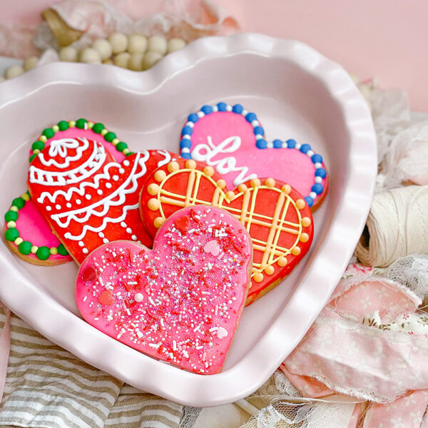 Novelty Valentine Cookies