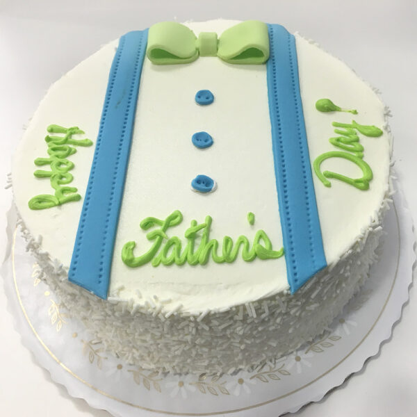 Father's Day cake with Suspender Design