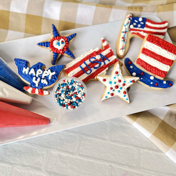 Patriotic Cookie Kit for you to decorate