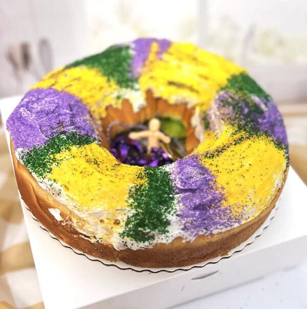 Mardi Gras Kings Cake