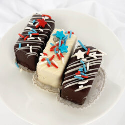 Patriotic Cake Bites